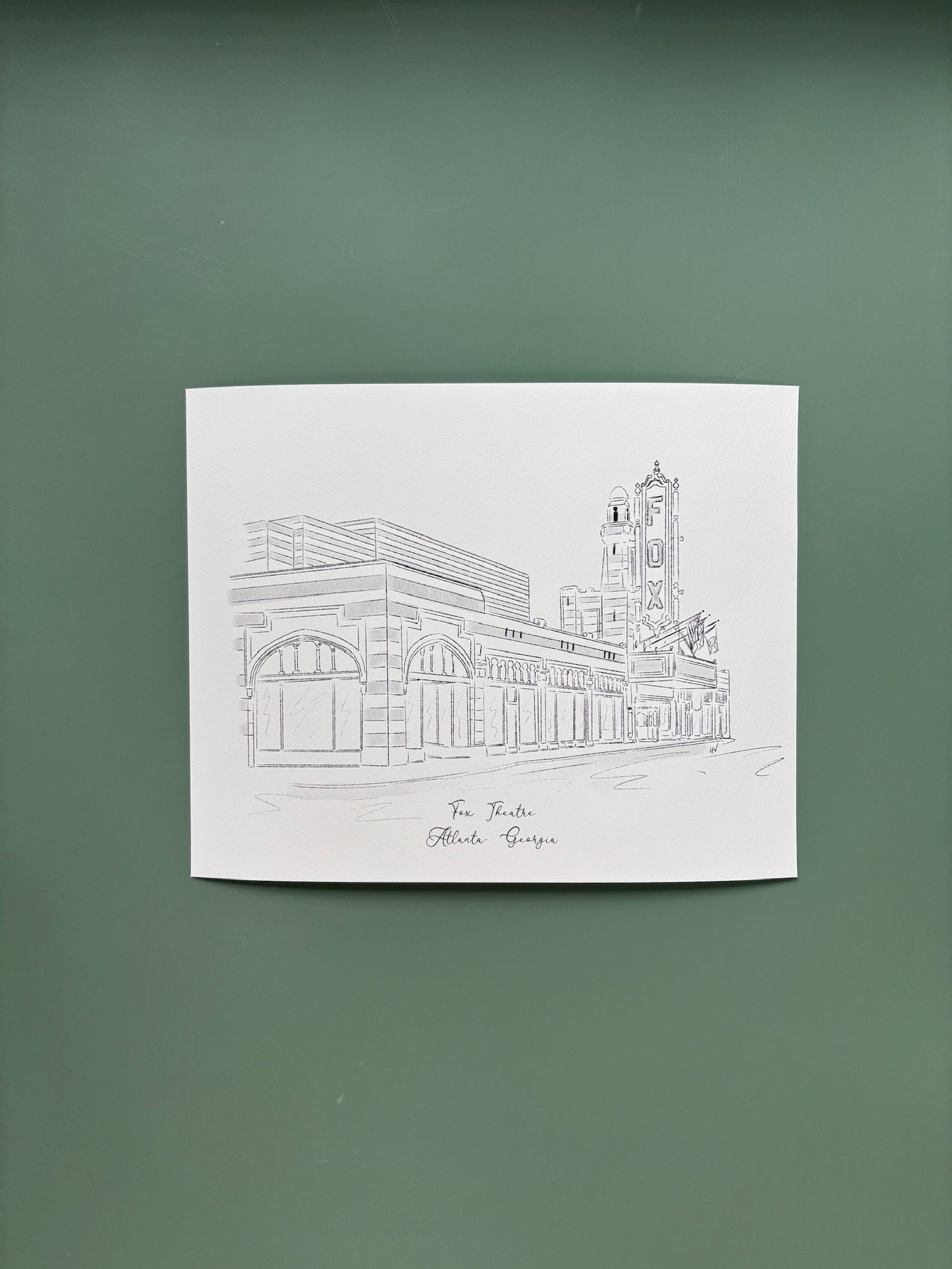 Fox Theatre Fine Art Print