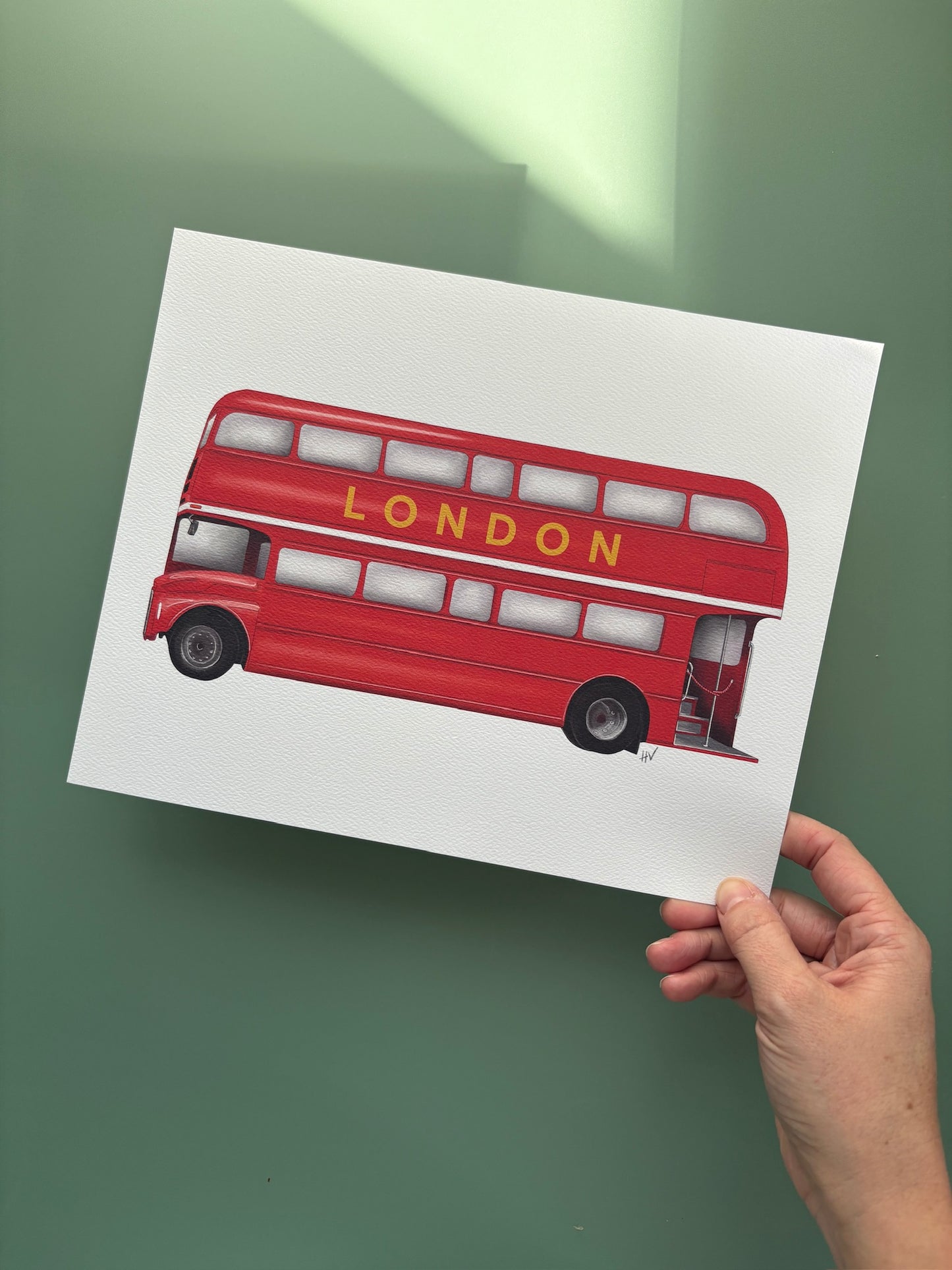 London Bus Print