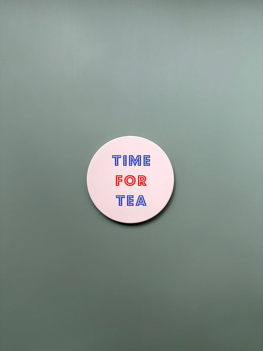 Time For Tea Cuppa Coaster