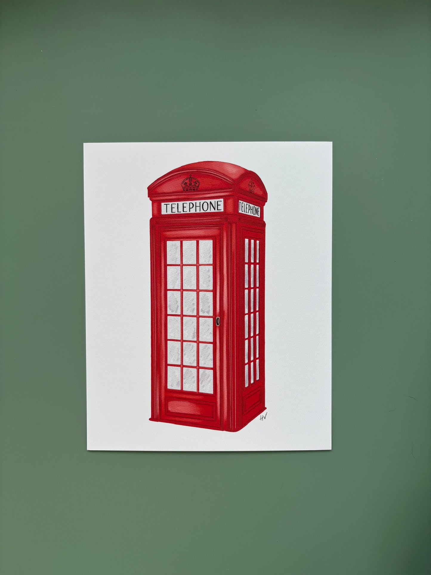Telephone Box Print