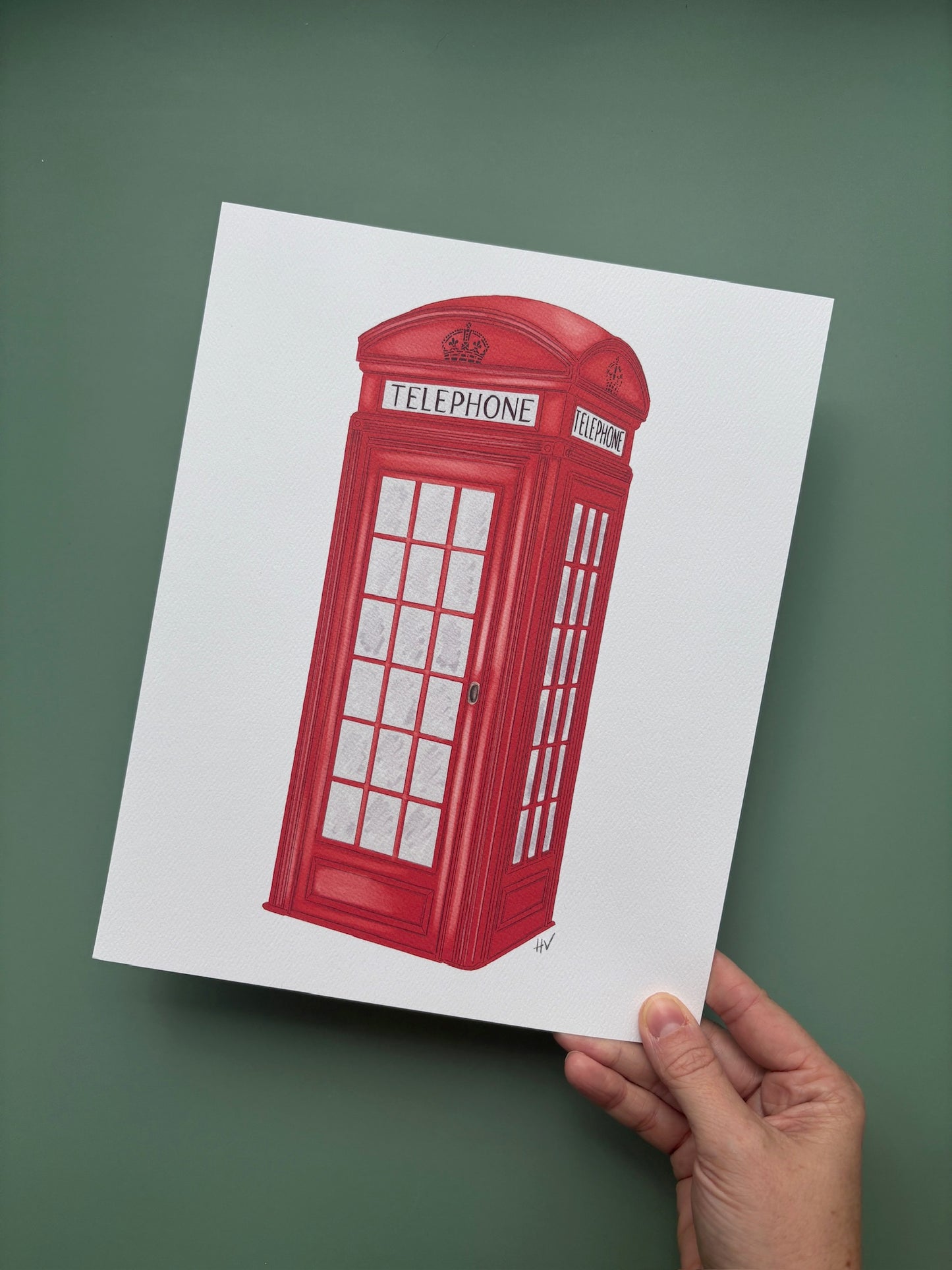 Telephone Box Print