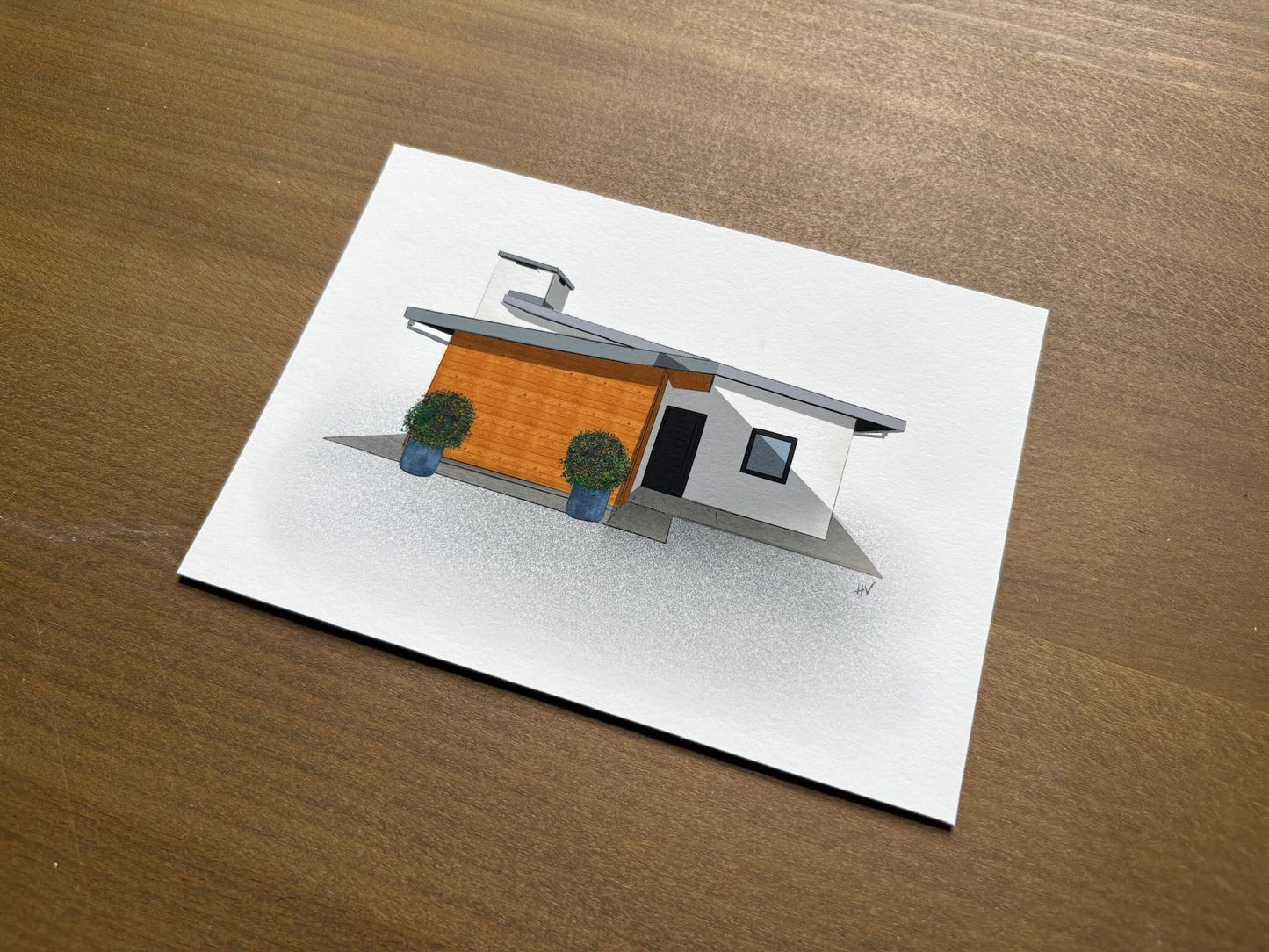 Custom Architecture Portrait