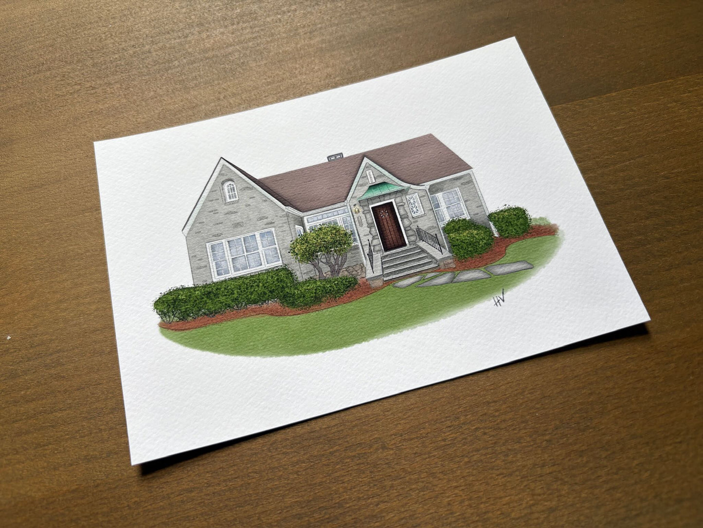 Custom Architecture Portrait