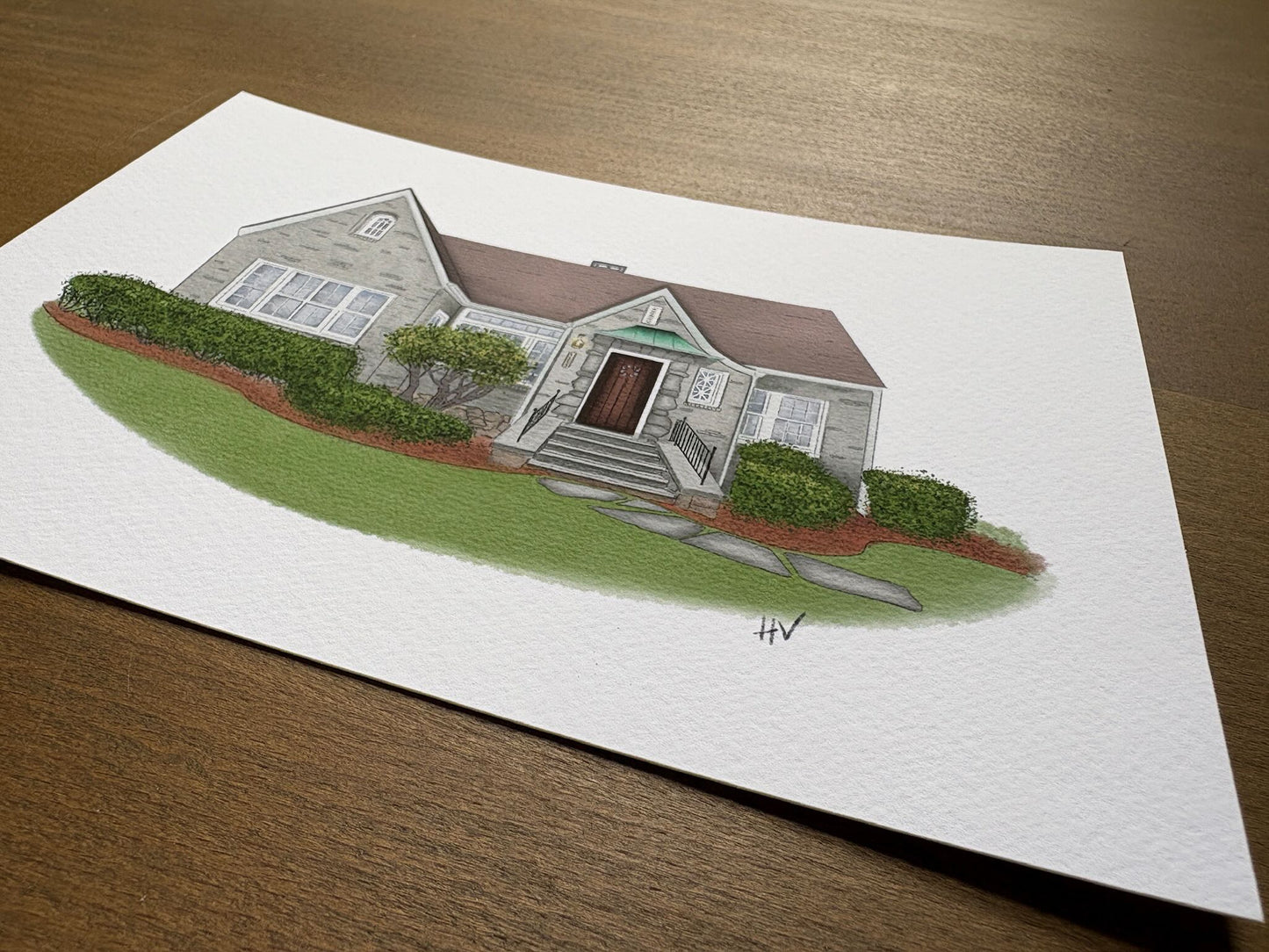 Custom Architecture Portrait