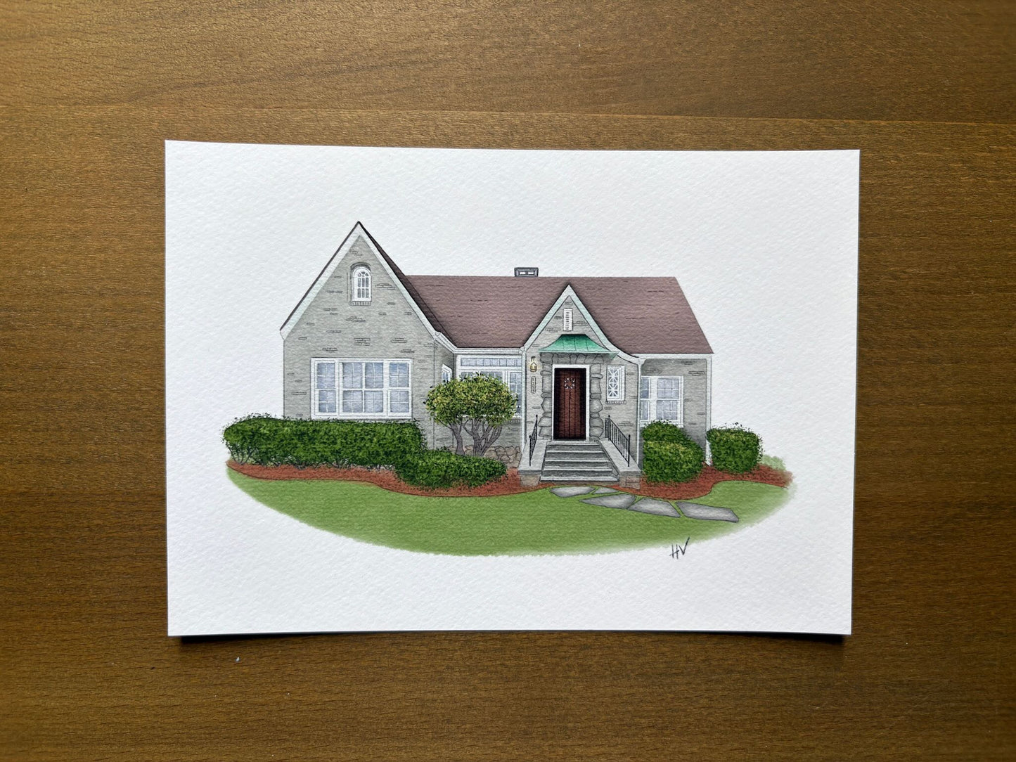 Custom Architecture Portrait