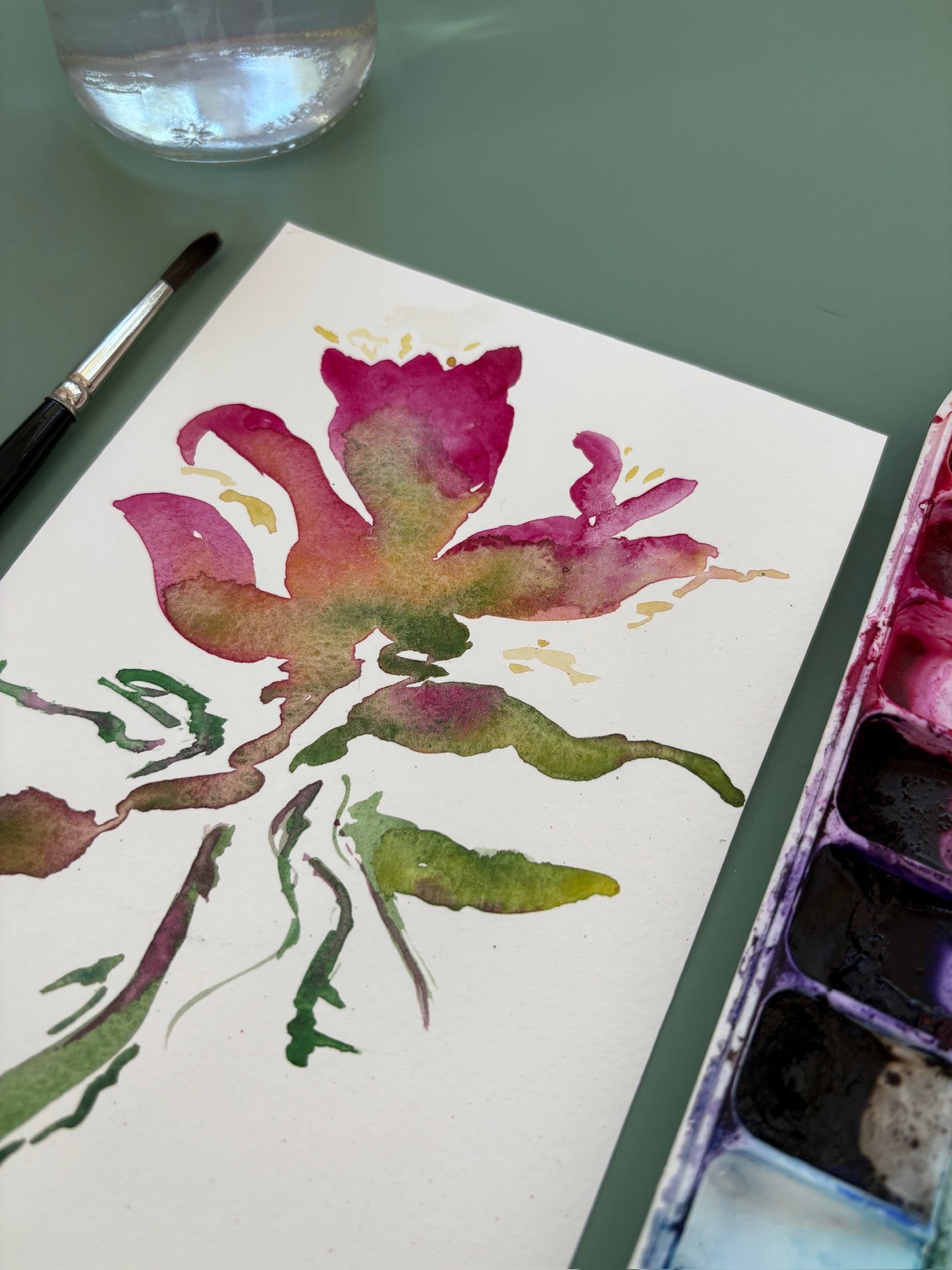 Secret Floraison 5x7