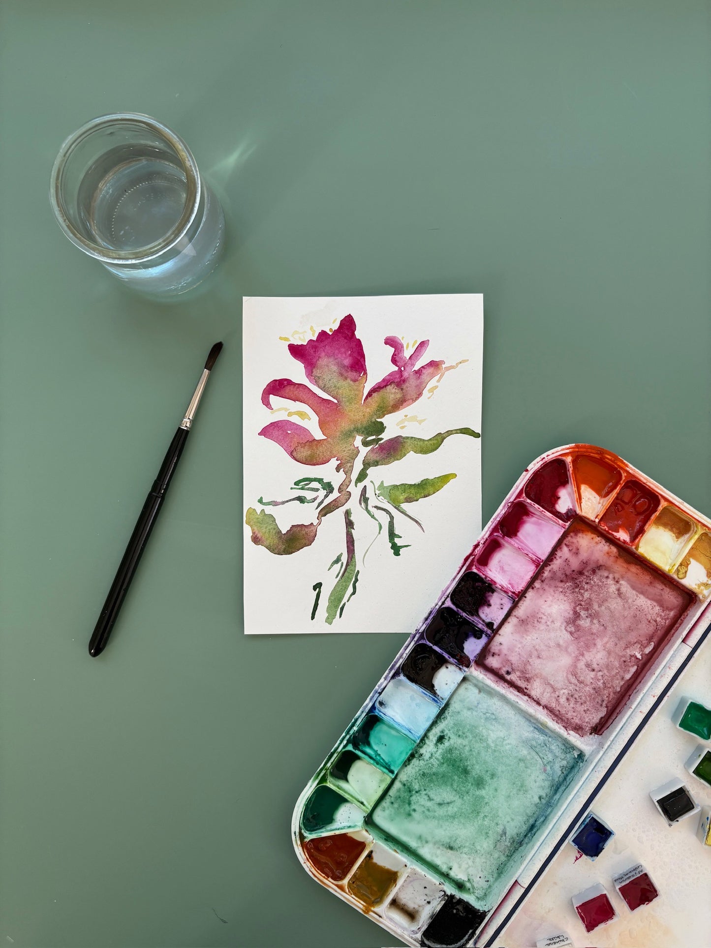 Secret Floraison 5x7