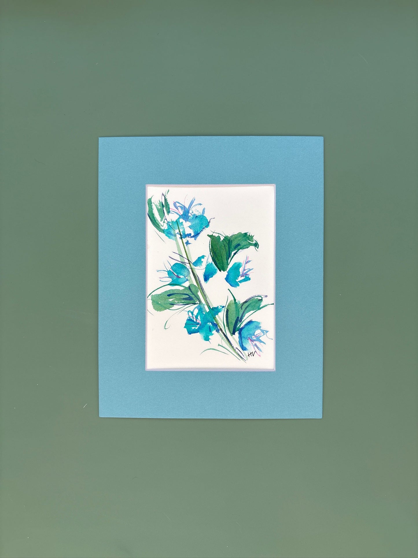 Soft as the Sky’s Own Garden 5x7