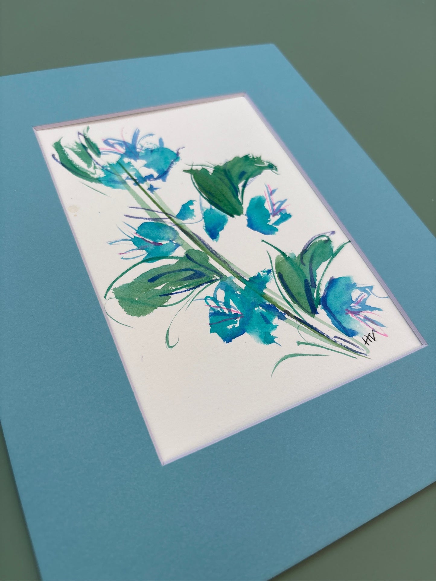 Soft as the Sky’s Own Garden 5x7