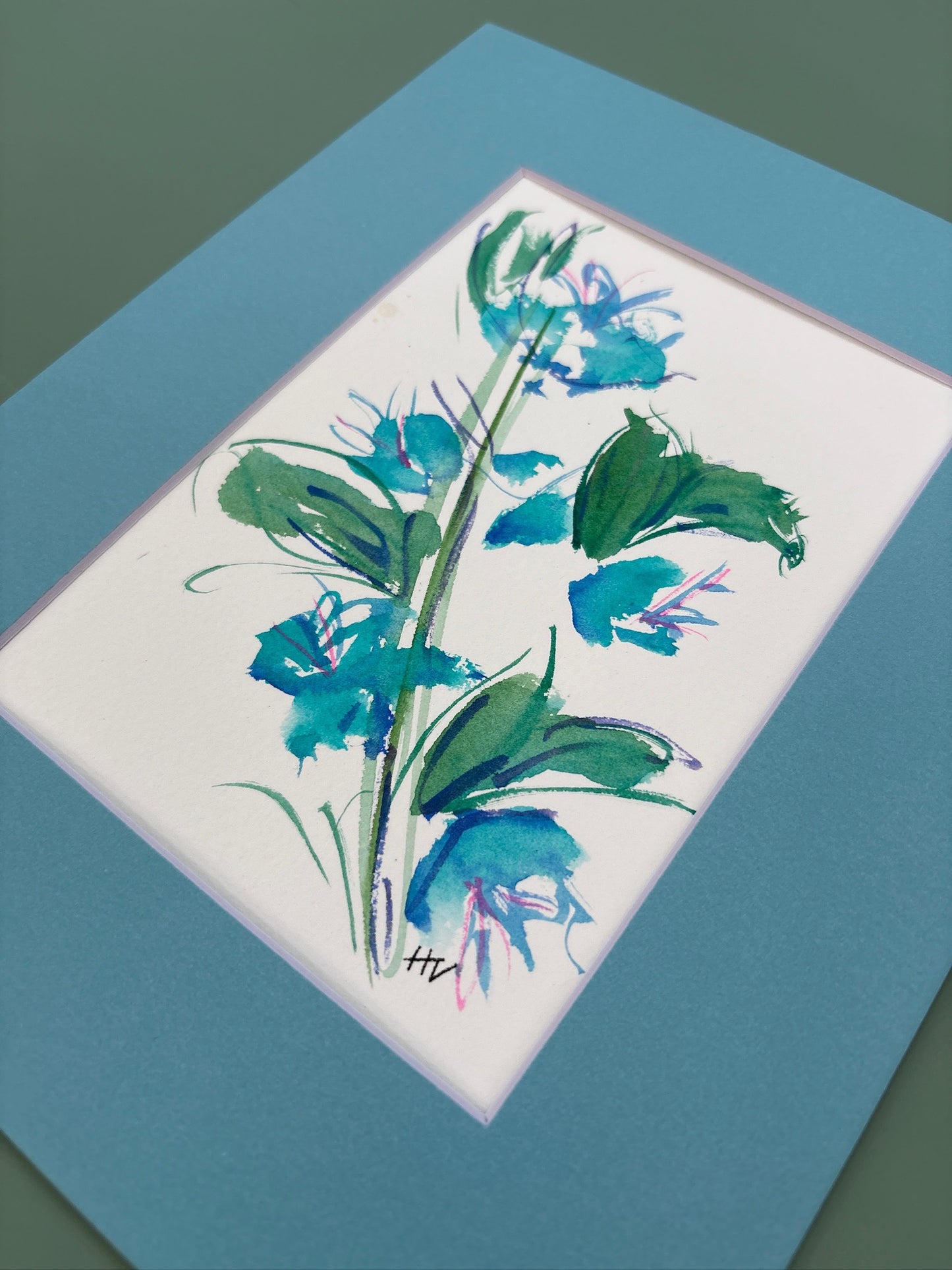 Soft as the Sky’s Own Garden 5x7