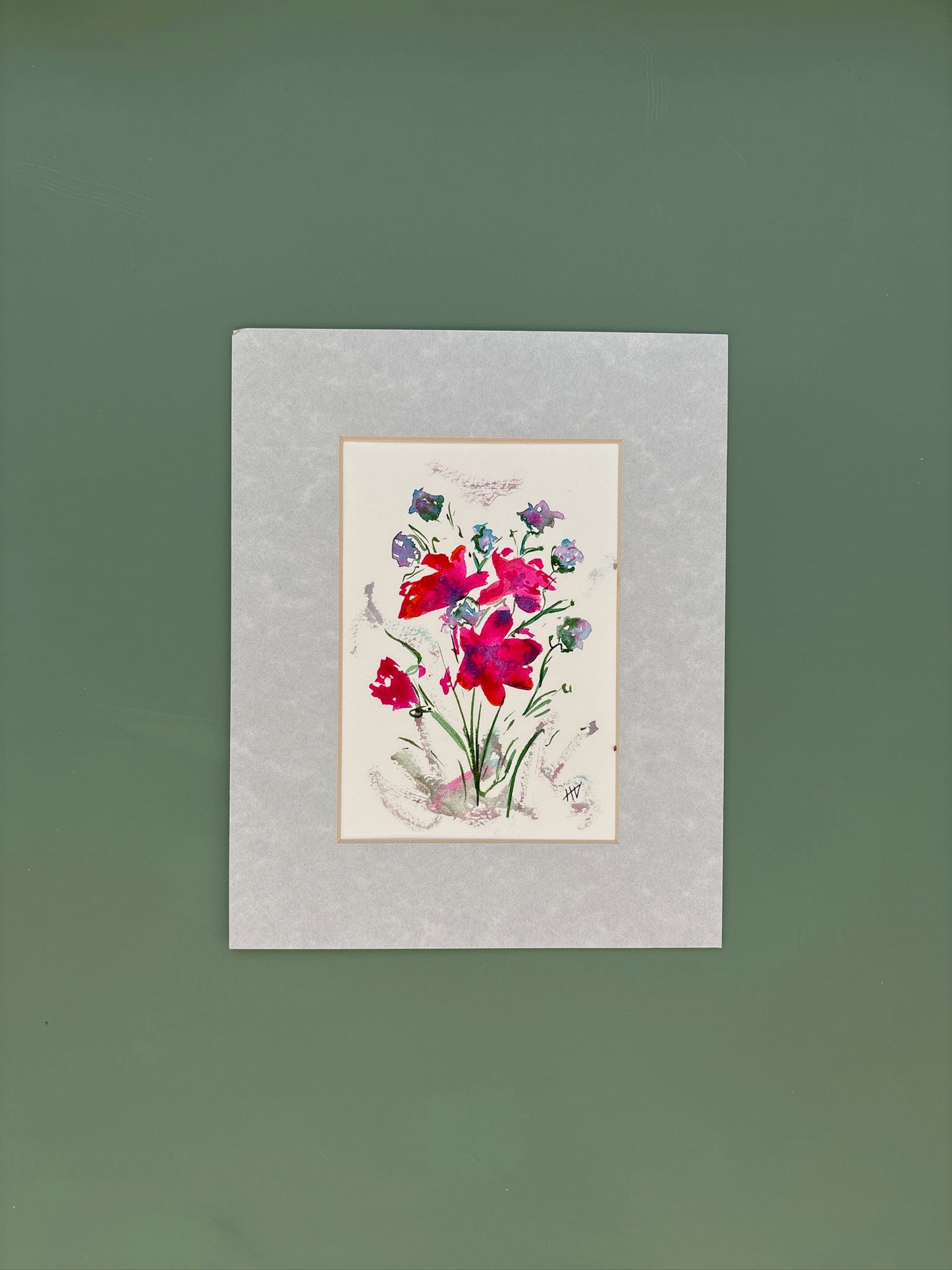 Fluttering in Stillness 5x7