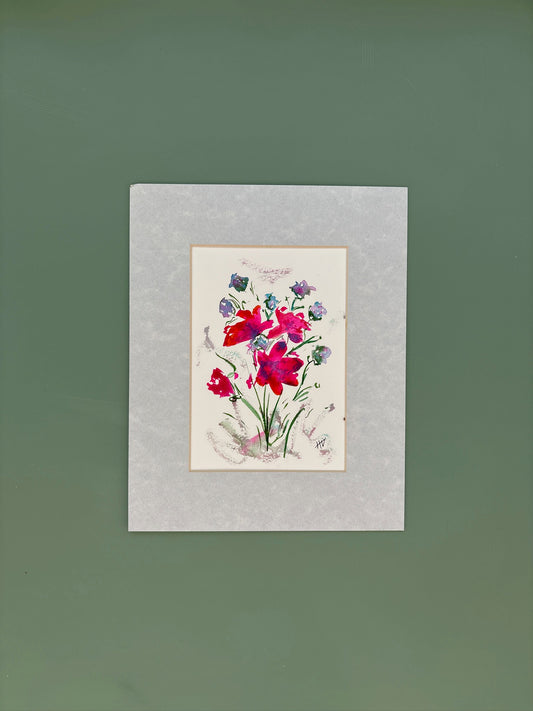 Fluttering in Stillness 5x7