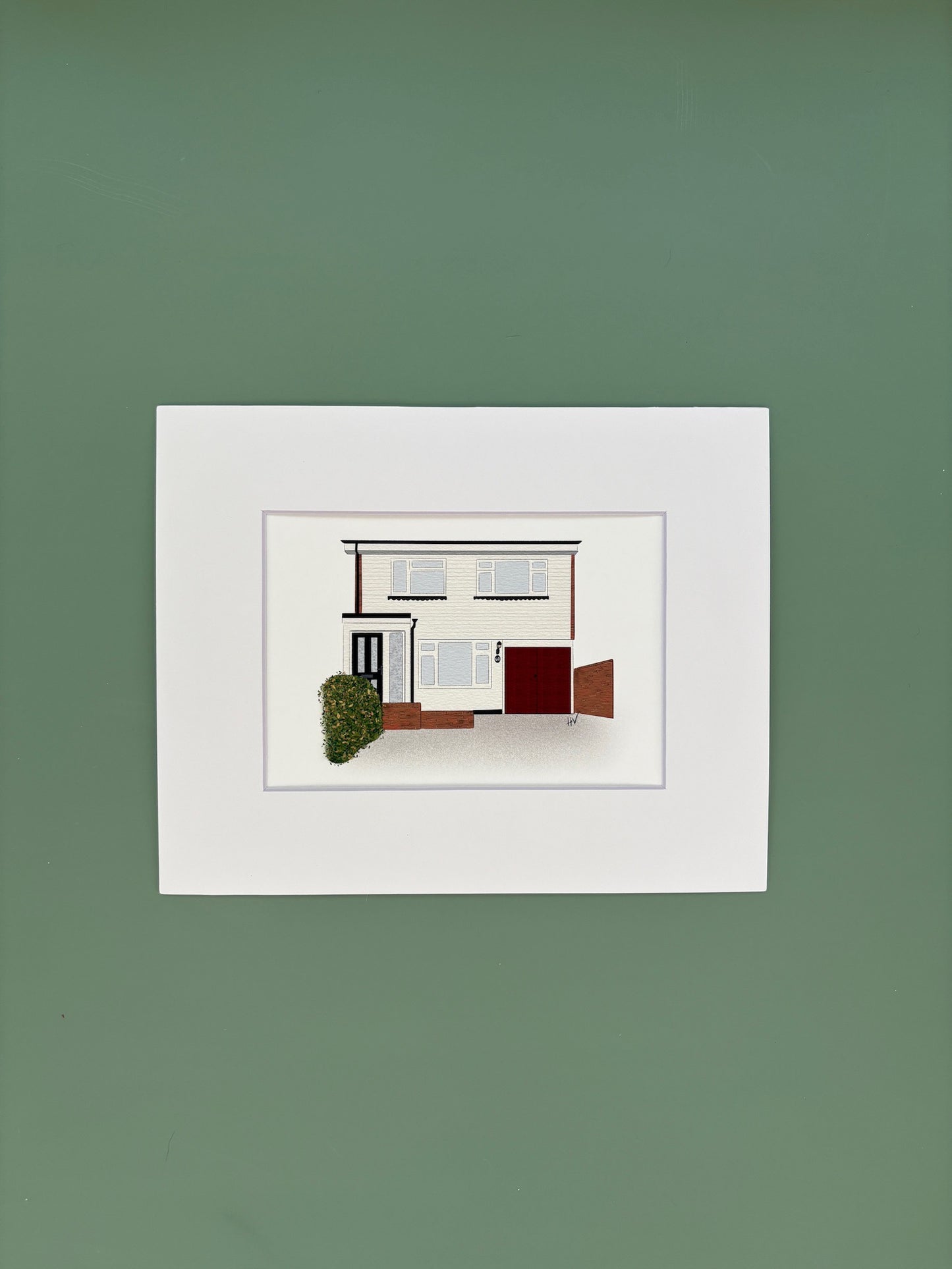 Custom Architecture Portrait