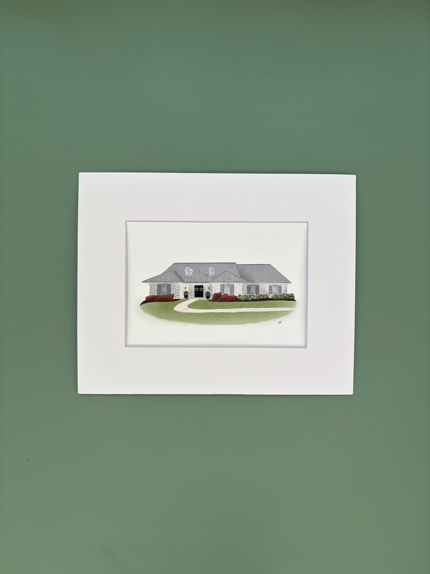 Custom Architecture Portrait