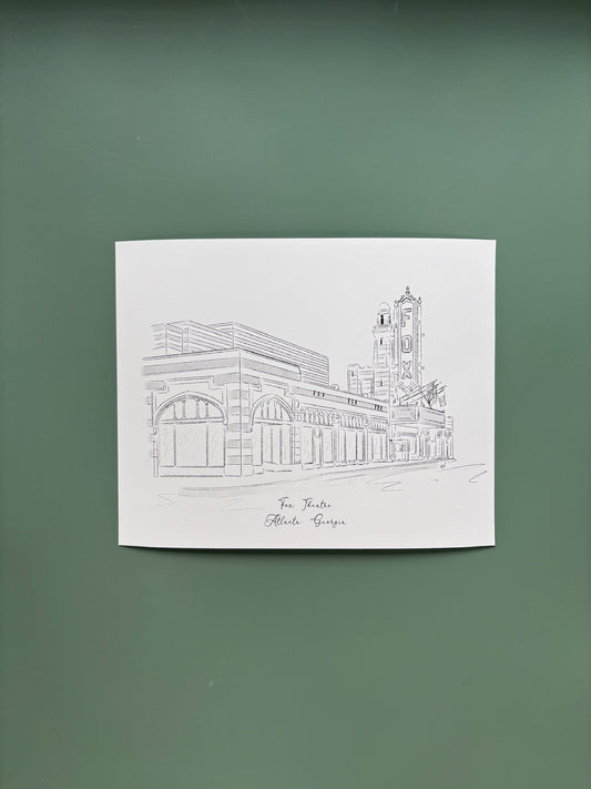 Fox Theatre Fine Art Print