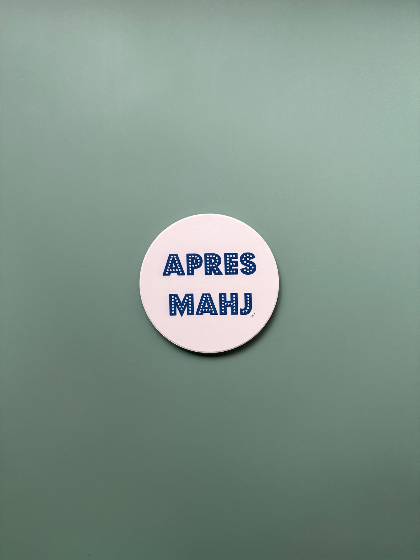 Apres Mahj Mahjong Coaster