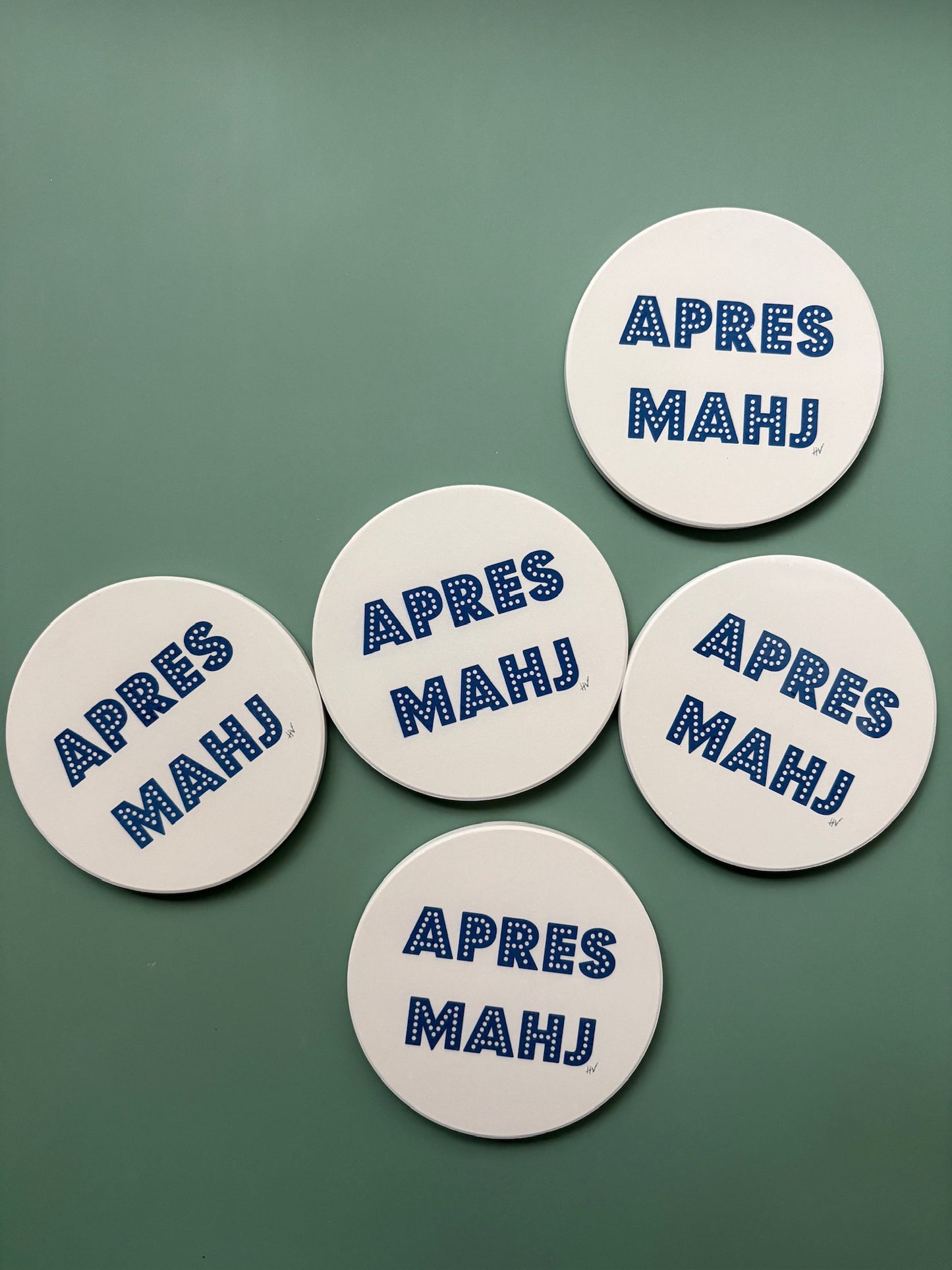 Apres Mahj Mahjong Coaster