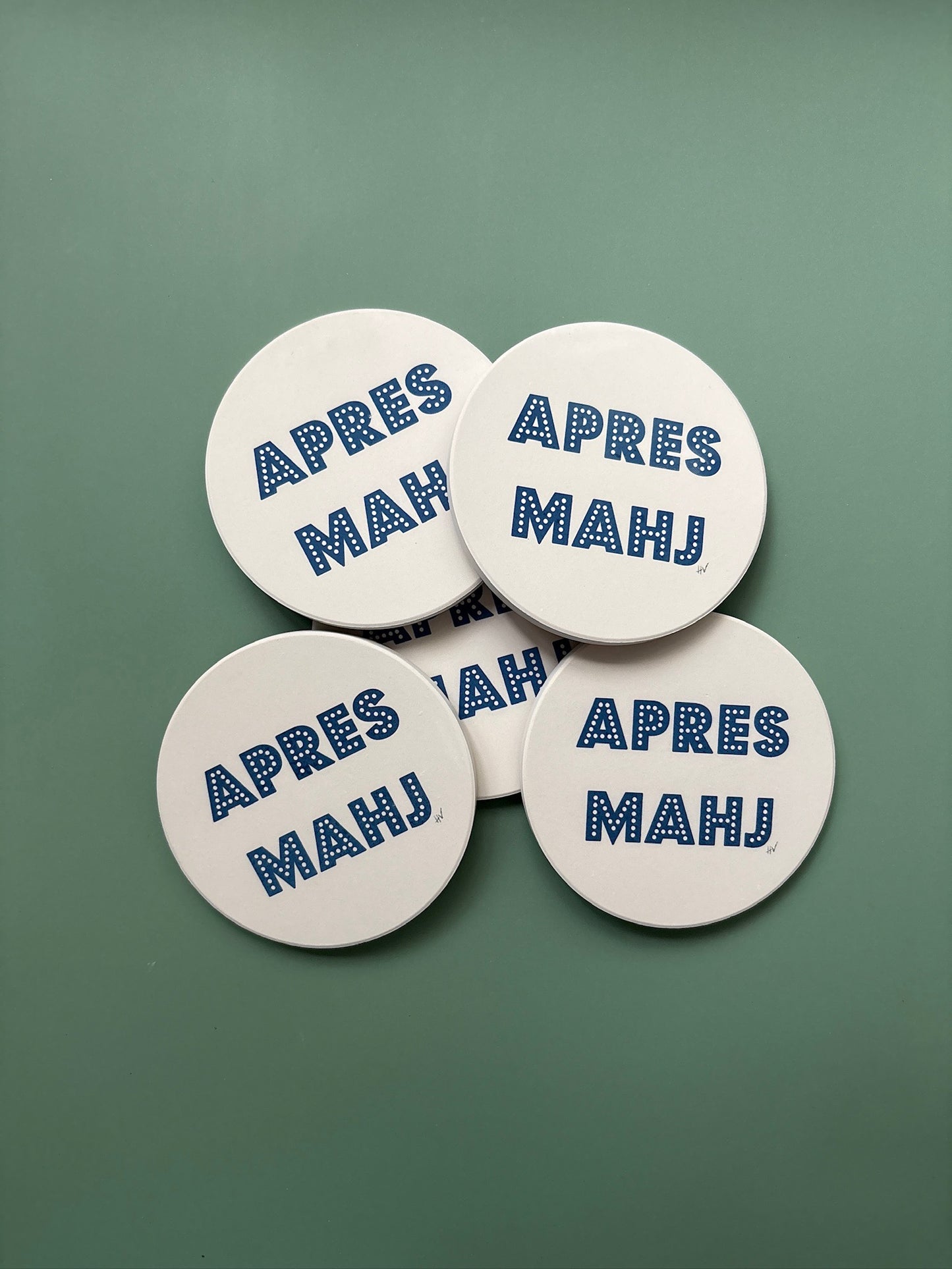 Apres Mahj Mahjong Coaster