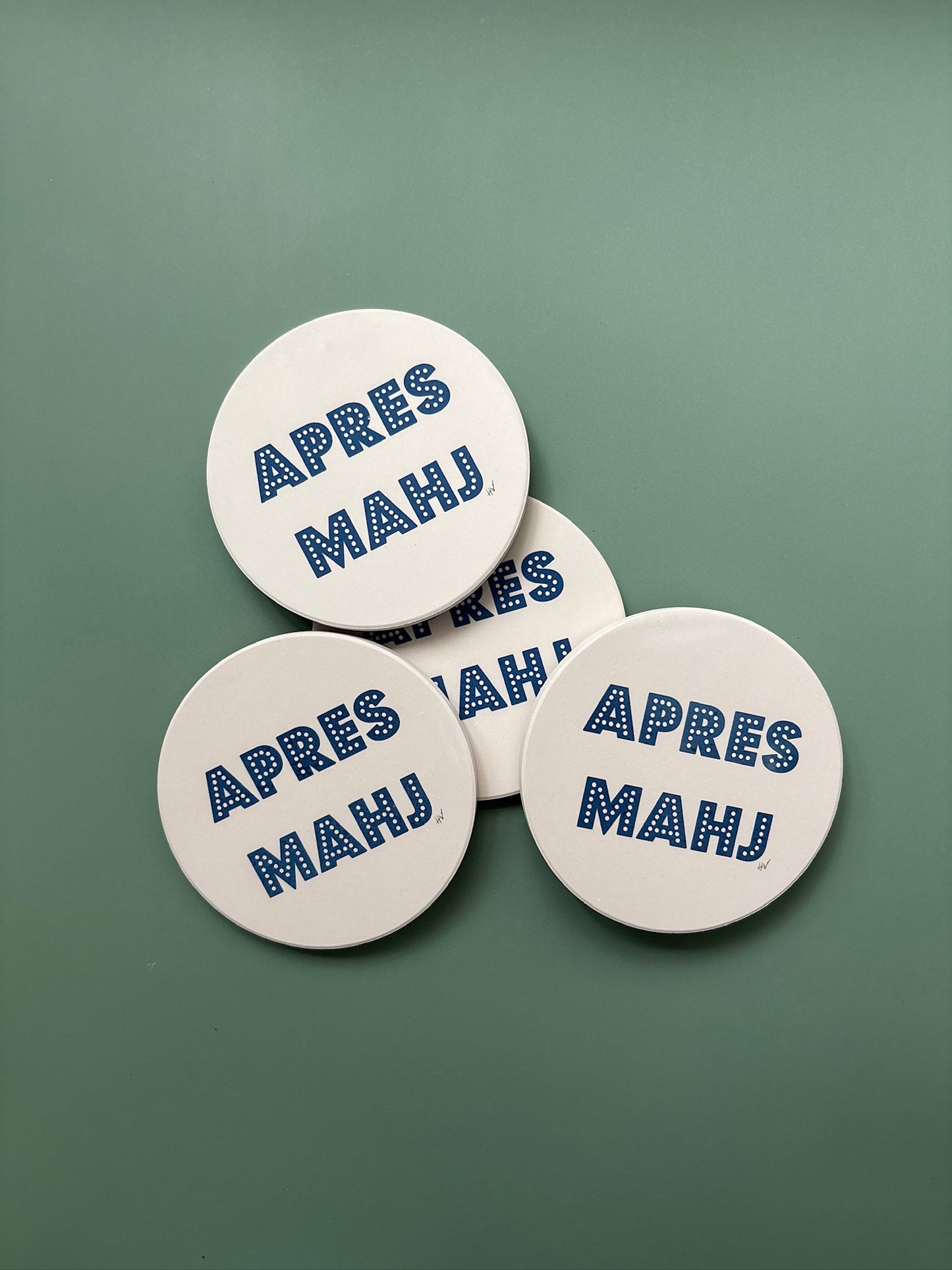 Apres Mahj Mahjong Coaster