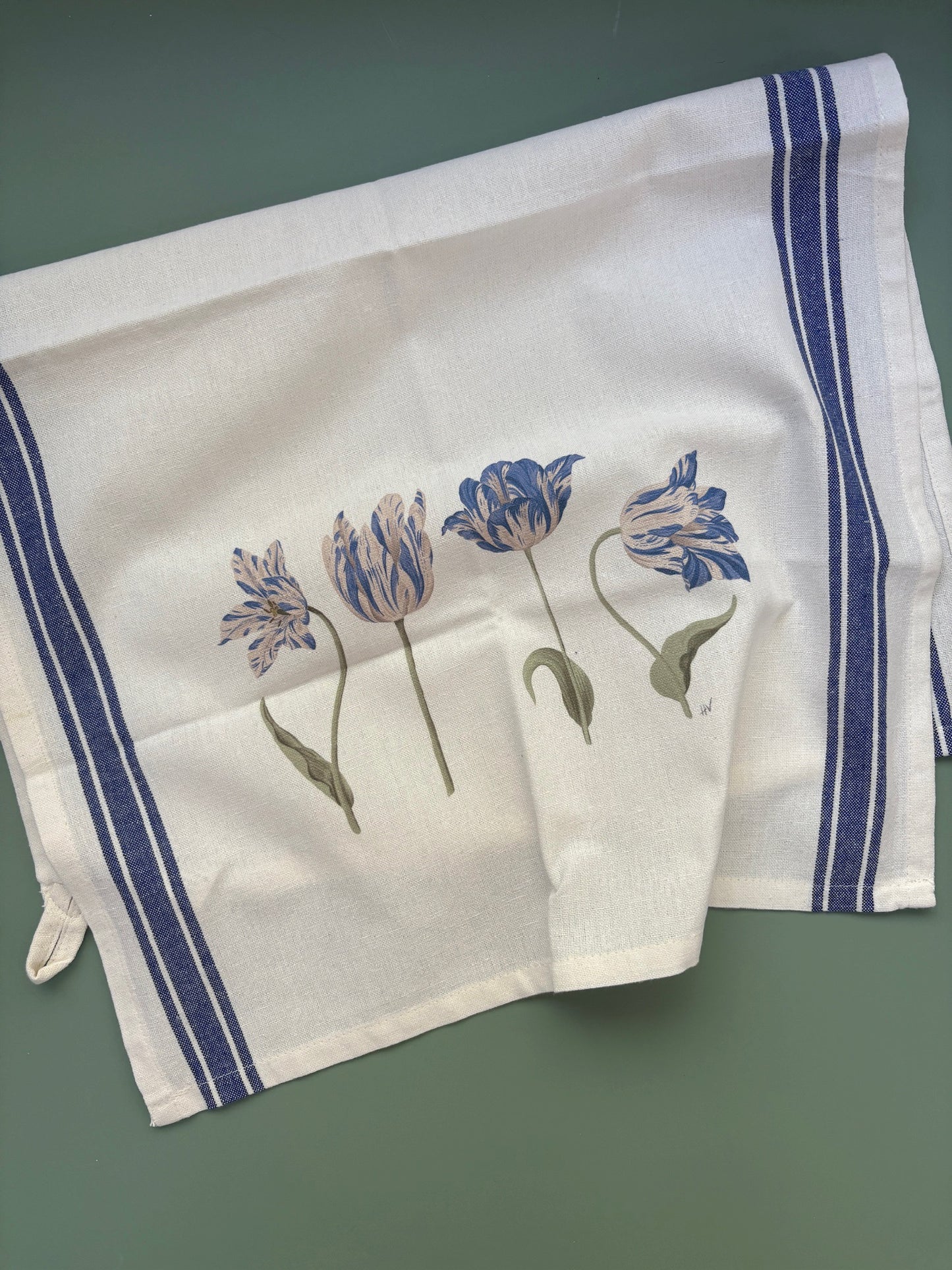 Tulip Striped Kitchen Towel