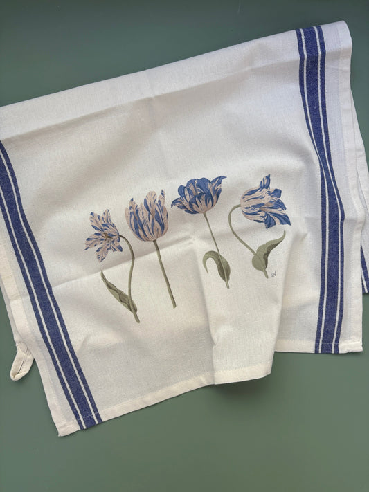Tulip Striped Kitchen Towel