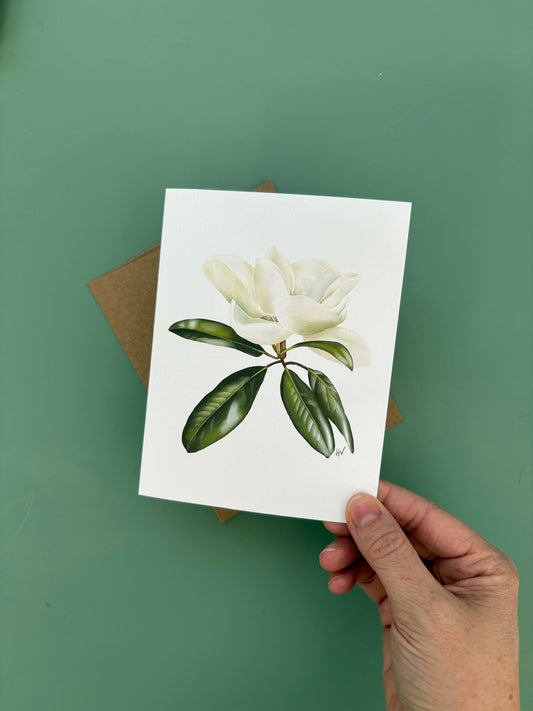 Magnolia Greeting Card