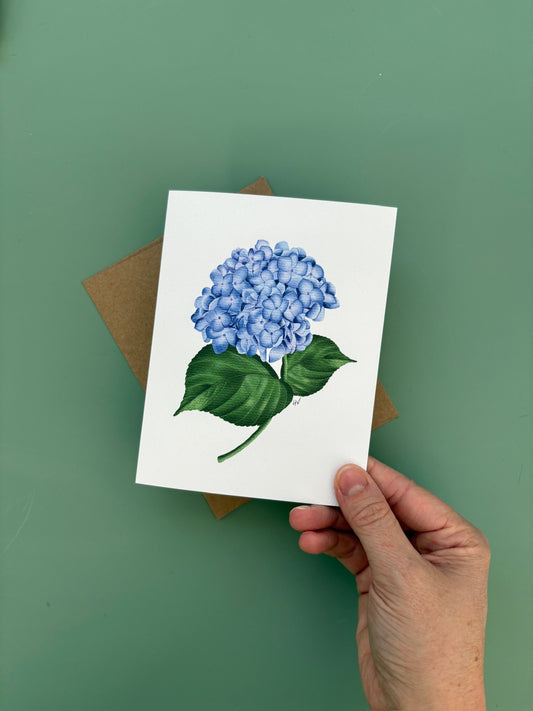 Hydrangea Greeting Card