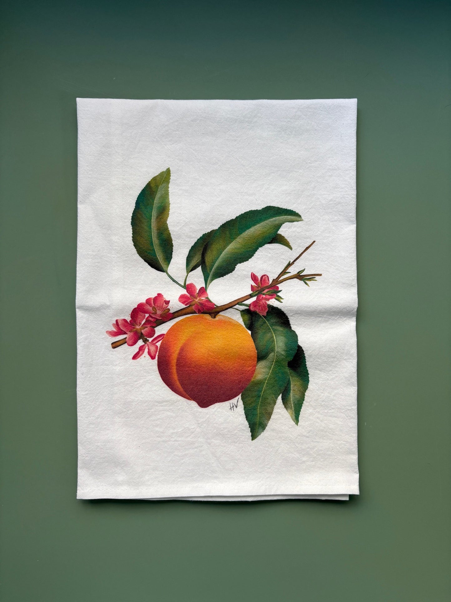 Peach Kitchen Towel