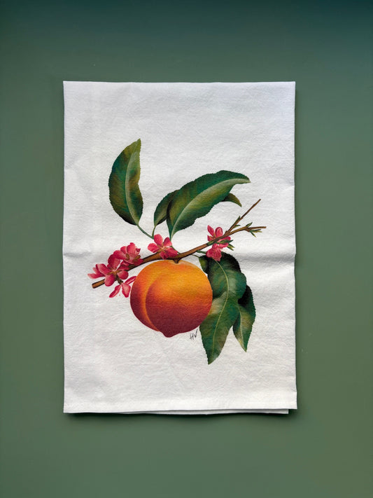 Peach Kitchen Towel